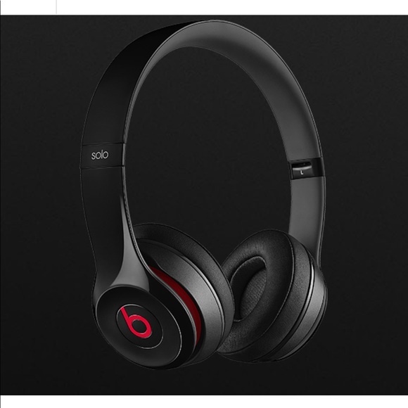 Beats Solo 2 Wired Headphones - Black